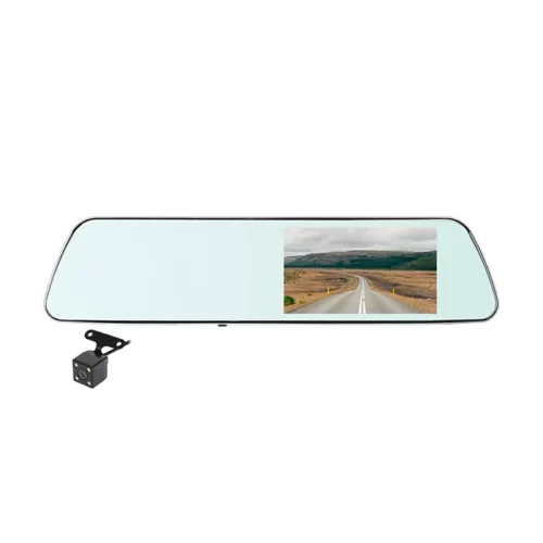 Видеорегистратор-зеркало Dunobil Spiegel Alpha DUO с камерой заднего вида