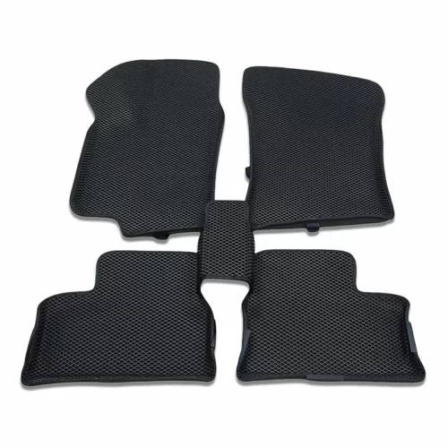 Чёрные EVA коврики с бортами, комплект из 5ти ковриков