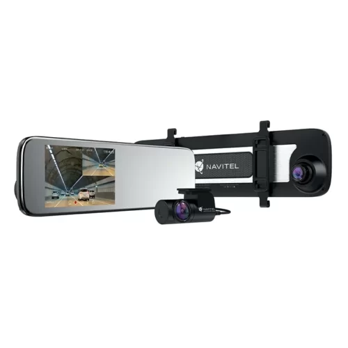 Видеорегистратор-зеркало Navitel MR450 GPS с радар-детектором и выносной камерой заднего вида