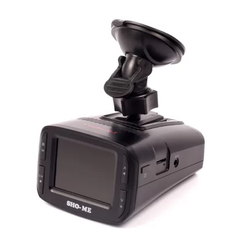 Видеорегистратор с радар-детектором sho-me combo 3 icatch с креплением на лобовое стекло автомобиля